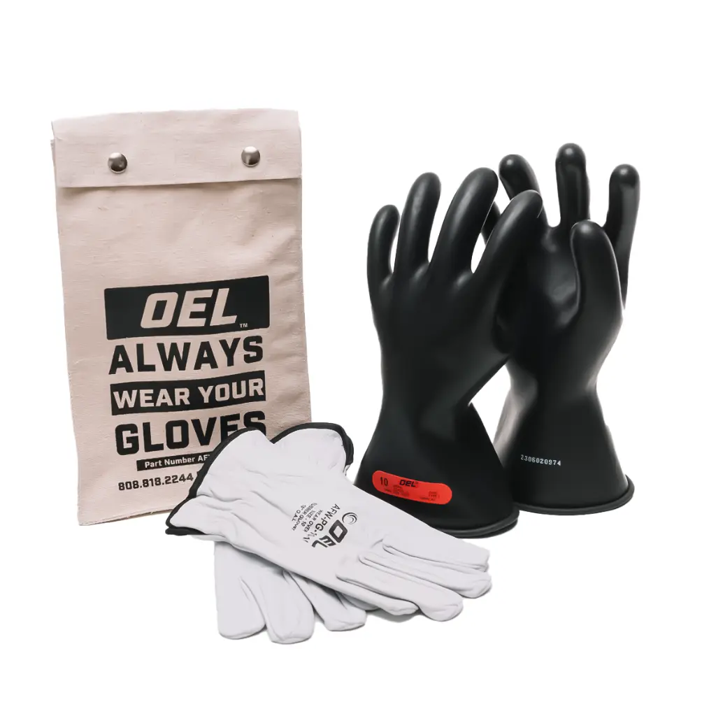 RubberGlove-Kit-0-11"-Black-SZ:11-1000V