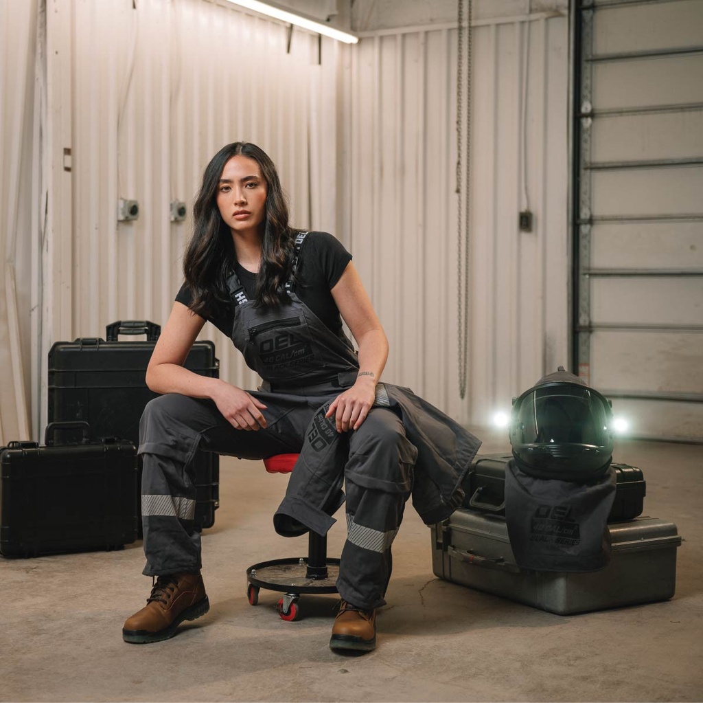 40 Cal-Black Series GTX-Arc Flash Jacket and Bib-Overall Kit- GORE-TEX-XL-Womens